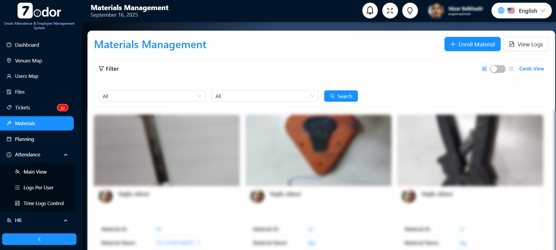 Materials Management