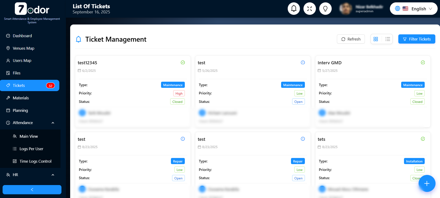 Ticket Management System